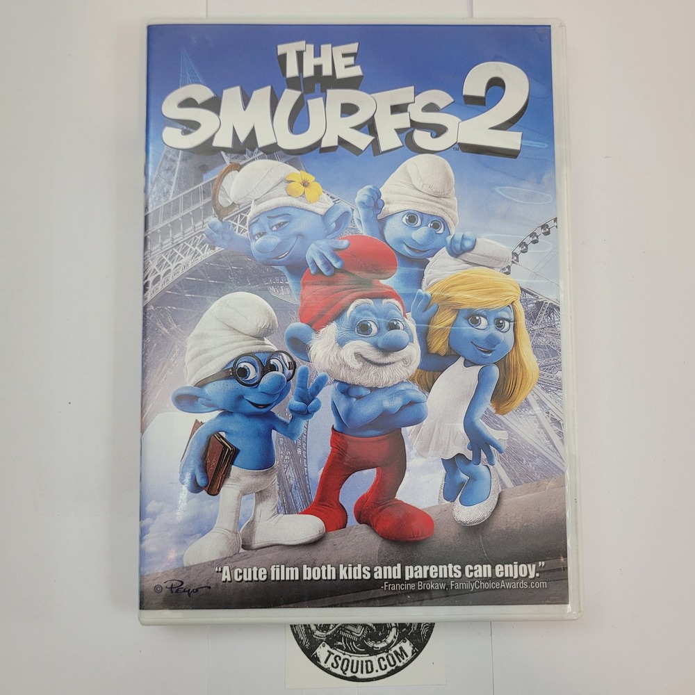 Sony Pictures The Smurfs 2 DVD Widescreen Edition Childrens Family Animation